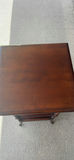 Vintage Wooden Accent Side Table with Shelves - thumbnail 5 of 7
