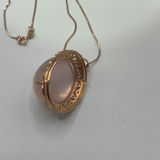 Rose Gold Plated 925 Silver And Rose Quartz Set - thumbnail 4 of 13