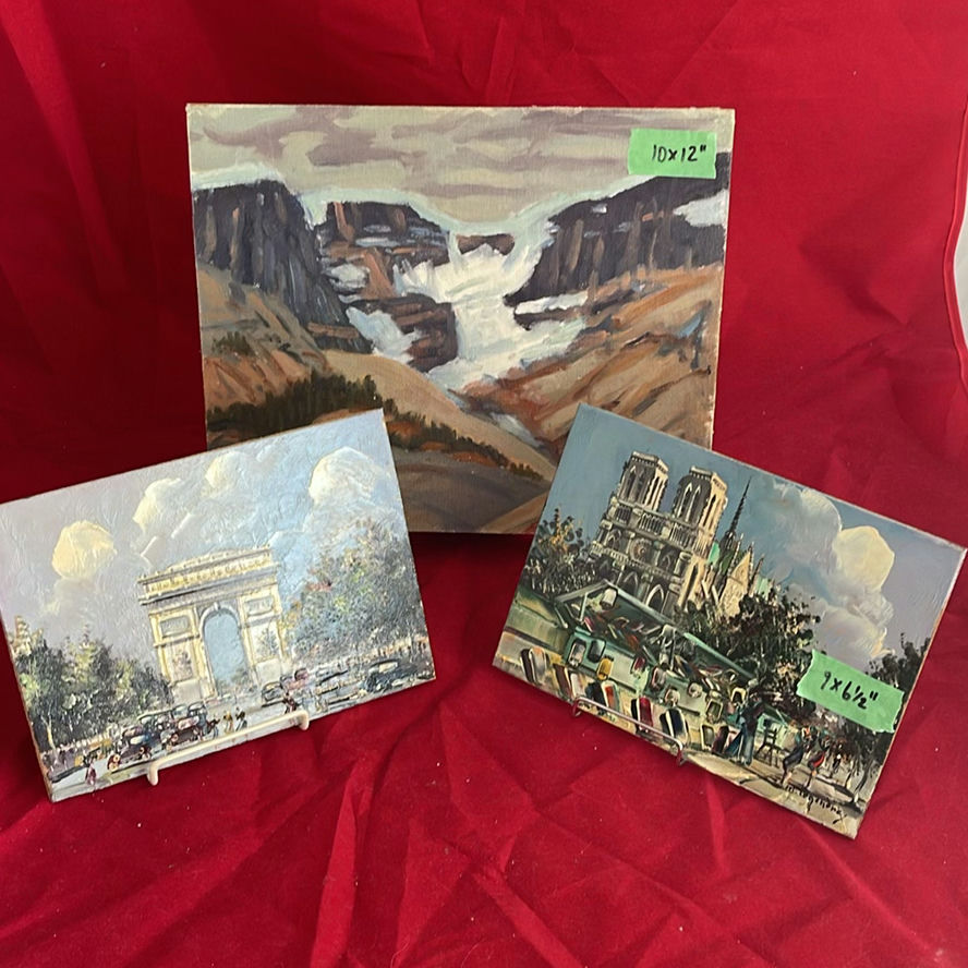 Vintage Paris Art By M. Legendre And Canadian Art By Obradovic - image 2 of 15