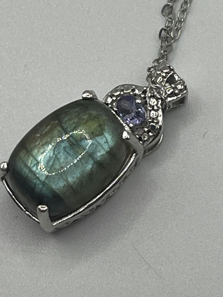Chrysos 925 Silver Necklace And Pendant - image 7 of 13