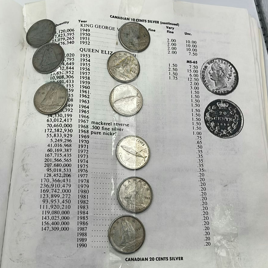 Coin Collector Book With Coins - image 9 of 10