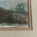Lake Picard Dog Days Of Summer 2006 Watercolour Landscape - thumbnail 6 of 9