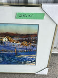 Ken Huxley Original Watercolour Farmer’s Lane Truro N.S. - thumbnail 2 of 12