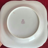 Vintage Royal Worcester 1941 22k Gold Border Square Plates (3) - thumbnail 7 of 11