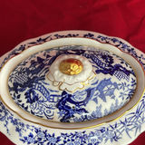 Royal Crown Derby Teapot, Coffeepot And Cream And Sugar In Mikado Pattern - thumbnail 3 of 23