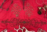 Wrought-iron scrollwork hardware set - thumbnail 5 of 7