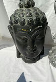 Two Buddha ceramic statues - thumbnail 2 of 8