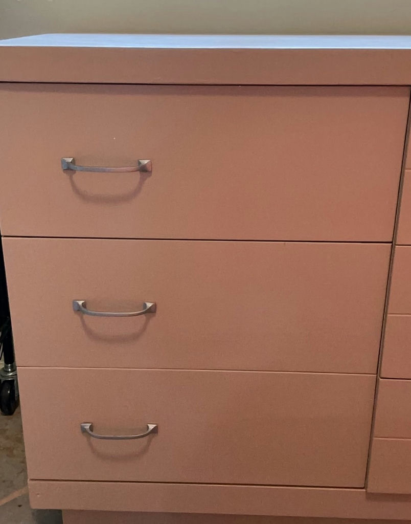 Small Painted 9 Drawer Dresser - image 3 of 9