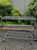 Two Stainless Steel rolling racks - thumbnail 3 of 3