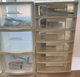Plastic Craft Storage Containers With Contents - thumbnail 2 of 11