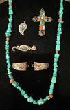 Mixed Native Themed and Silver Toned Jewelry - thumbnail 1 of 11