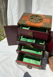 Tall Asian Goddess Statue, Jewelry Box - thumbnail 7 of 11