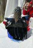 Group of decorative handmade dolls in elaborate costumes - thumbnail 3 of 9