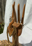 Wood Carved Bust, And Jewelry Holder - thumbnail 9 of 9