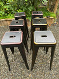 Set of Metal stools - thumbnail 1 of 7