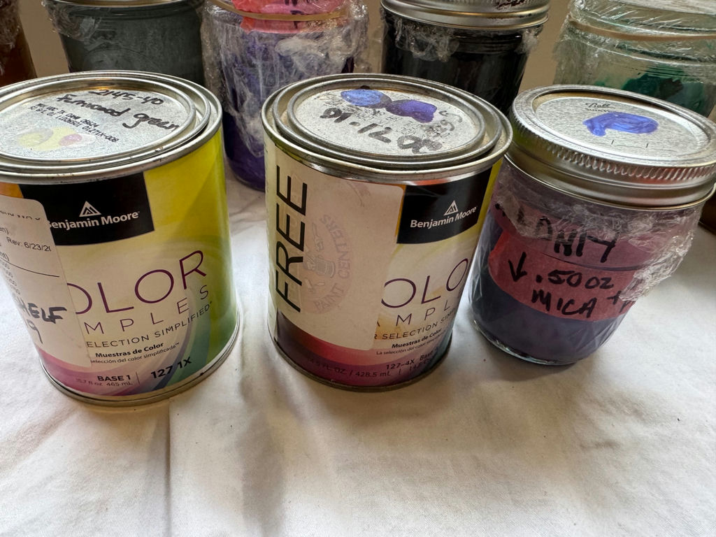 Collection of Specialty Mixed Paints with Mica  - image 2 of 4