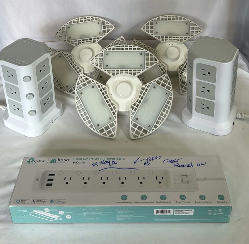 High Lumen Shop Lights, Block Type Power Cords, And Smart Wi-Fi Power Strip - image 1 of 7