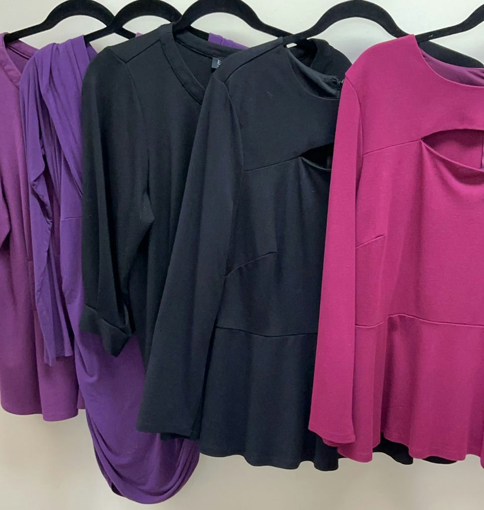 Five Dressier Tops - image 1 of 15