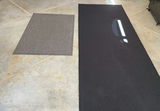 Black Long Carpeted Mat, Outdoor Mat - thumbnail 1 of 5