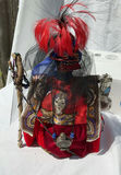 Group of decorative handmade dolls in elaborate costumes - thumbnail 6 of 9