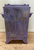 Shabby Chic Purple Painted Three Drawer Dresser - thumbnail 4 of 7