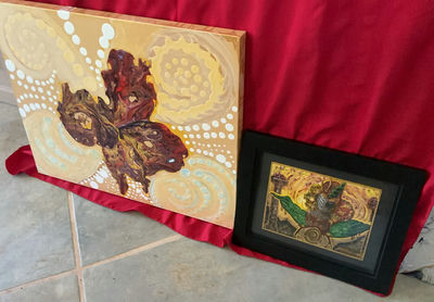 Two More Original Paintings By Kelly Clouse - Image 1 of 6