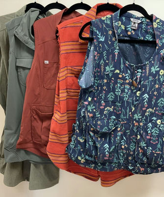 Assorted women's vests and lightweight outerwear - Image 1 of 15