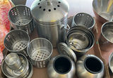 Stainless Rolling Kitchen Storage Cart, Gourmia Oven, Stainless Kitchen Storage - thumbnail 7 of 9
