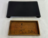 Antique Rectangular Wood Tray and more wood decor - thumbnail 4 of 5