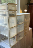 Plastic Craft Storage Containers With Contents - thumbnail 1 of 11