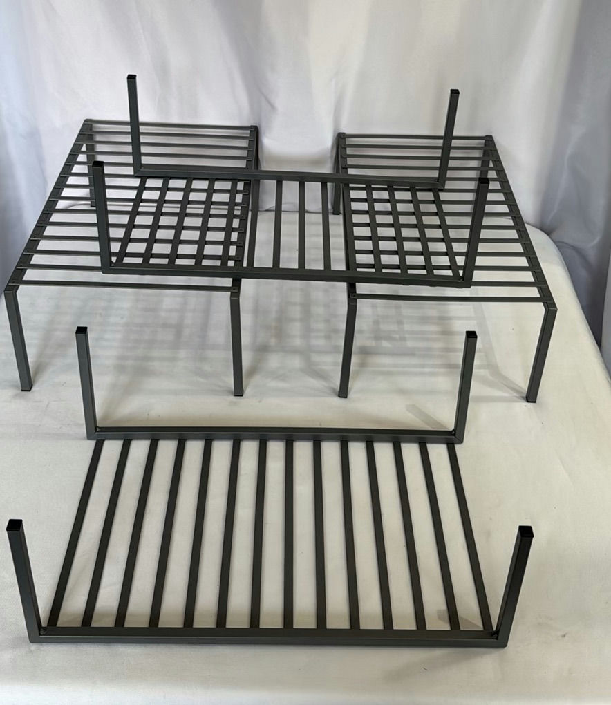 4 Metal Shelves/Risers - image 2 of 3
