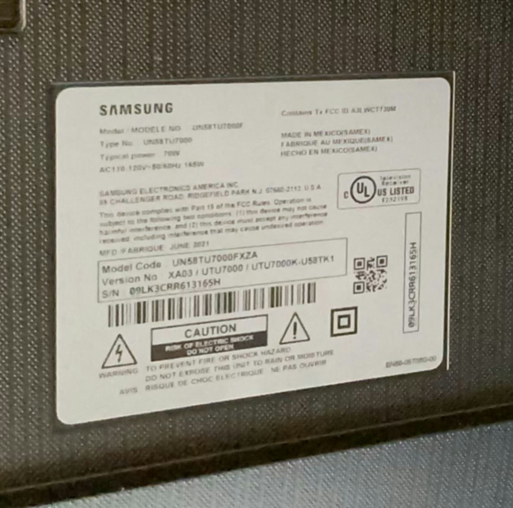 5’ Samsung Flat Screen Tv - image 4 of 4