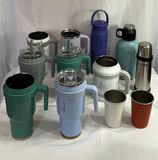 Assorted insulated mugs and bottles - thumbnail 1 of 4