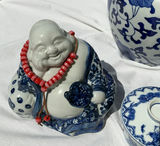 Nabeshima Arita Ware Porcelain Dishes, and Buddha Statue - thumbnail 9 of 10