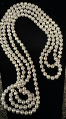 Costume Pearl and Gold Toned Jewelry - Image 1 of 4