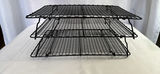 Set of black metal wire kitchen racks and baskets - thumbnail 9 of 9