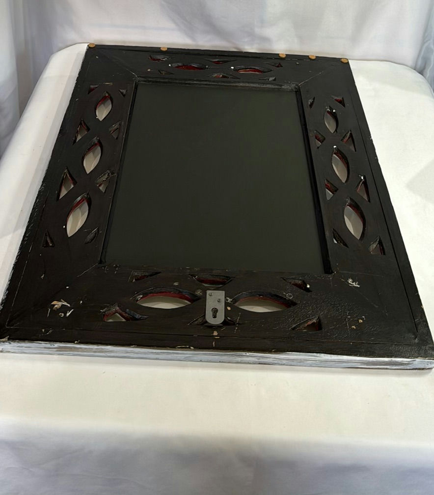 Hand Painted Mirror And Vintage Ice Buckets - image 3 of 5