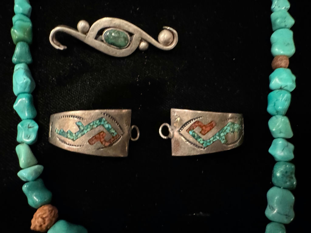 Mixed Native Themed and Silver Toned Jewelry - image 2 of 11