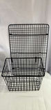 Set of black metal wire kitchen racks and baskets - thumbnail 6 of 9