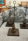 3 Metal And Wood Dessert Tiered displays - thumbnail 1 of 3