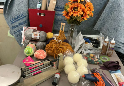 Craft supplies and tools assortment - Image 1 of 9