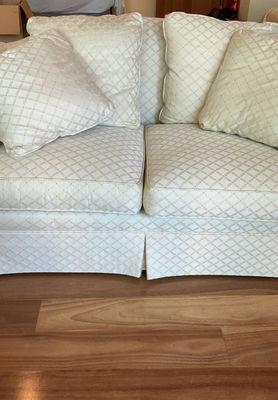 Pennsylvania House Cream Loveseat (2 of 2) - Image 1 of 6
