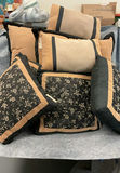 8 Beige & Black Pillows - thumbnail 1 of 6