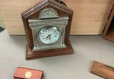 Assorted wooden desk clocks, organizers and carved boxes - thumbnail 3 of 7