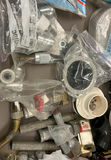 Assorted plumbing fittings, pipes, and fixtures - thumbnail 10 of 13
