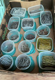 Assorted metal nails and hardware - thumbnail 1 of 4