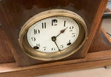 Vintage Mantle Clock, Lamp - thumbnail 2 of 6