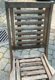 Weathered Teak Patio Dining For 4, stand And Cover - thumbnail 10 of 13
