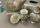 Two Pretty Sets Of Painted Bathroom Decor - thumbnail 2 of 5