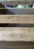 Metal Milk Crate And Wood Box - thumbnail 4 of 5